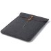 Photo1: buzzhouse design Handmade felt cace for MacBook Air13&MacBook Pro13 with Retina Display Black (Made in Japan) (1)