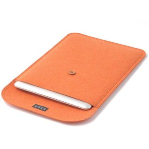 Photo2: buzzhouse design Handmade felt cace for MacBook Air11 Orange (Made in Japan)