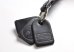 Photo5: BMW MINI handmade leather Key ring Cover R55,R56,R57,R58,R59,R60 Black (Made in Japan)　 (5)