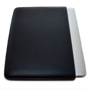 Photo4: buzzhouse design Handmade leather case for MacBook Pro13 with Retina display(Mid 2015) Black (Made in Japan)