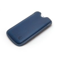 buzzhouse design Handmade leather case for iPhone 6 Blue (Made in Japan)