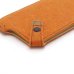 Photo4: buzzhouse design Handmade felt case for iPhone 6 Orange (Made in Japan) (4)