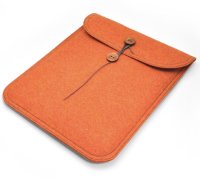 buzzhouse design Handmade felt case for iPad with Retina display/iPad2 Orange (Made in Japan)　