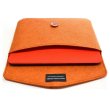 Photo4: buzzhouse design Handmade felt case for iPad mini with Retina display Orange (Made in Japan)　