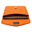 Photo5: buzzhouse design Handmade felt case for iPad mini with Retina display Orange (Made in Japan)　