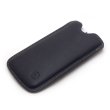 Photo1: buzzhouse design Handmade leather case for iPhone 6 Black (Made in Japan)