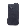 Photo2: buzzhouse design Handmade felt case for iPhone 6 Black (Made in Japan)