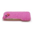 Photo3: buzzhouse design Handmade felt case for iPhone 6 Pink (Made in Japan)