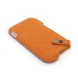 Photo: buzzhouse design Handmade felt case for iPhone 6 Orange (Made in Japan)