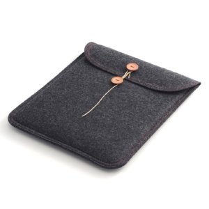 Photo: buzzhouse design Handmade felt case for iPad with Retina display/iPad2 Black (Made in Japan)