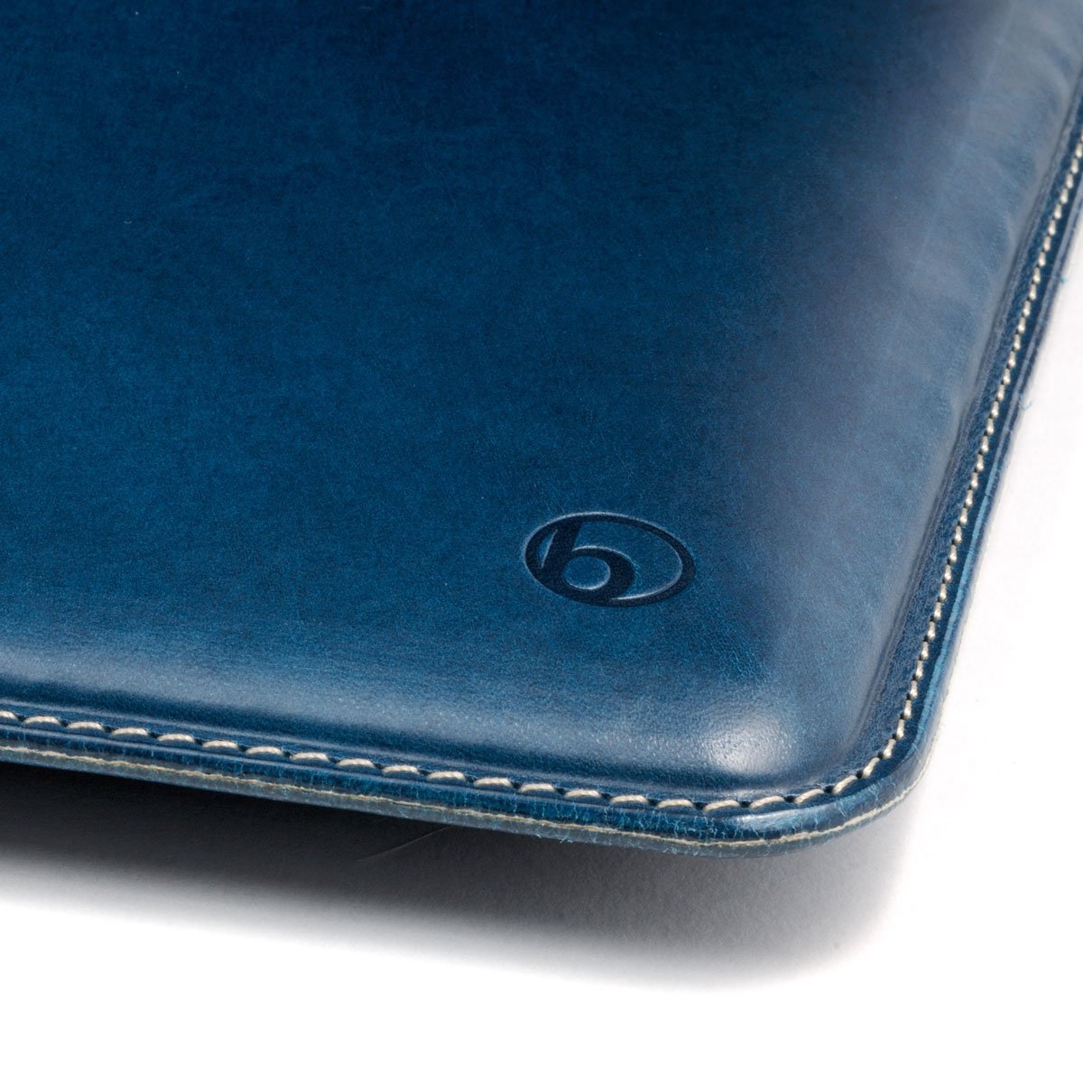 Photo5: buzzhouse design Handmade leather case for iPad 2022 Blue (Made in Japan)
