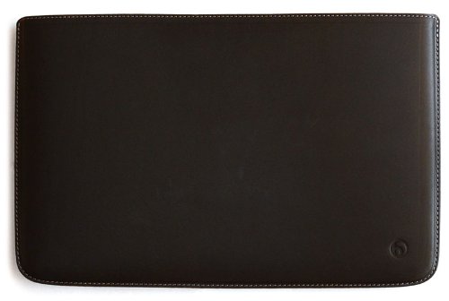 Photo3: buzzhouse design Handmade leather case for MacBook Air13 Black (Made in Japan)