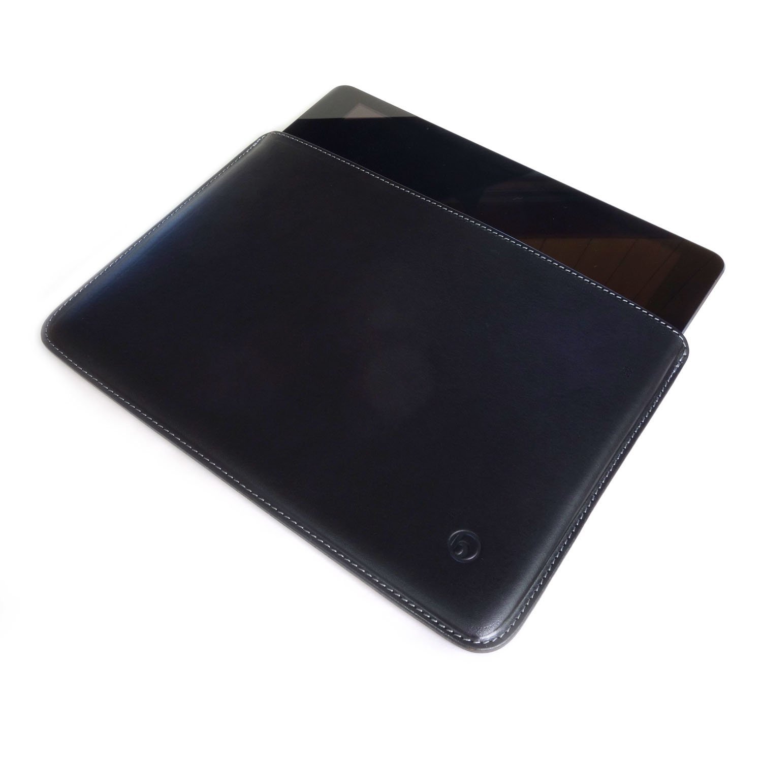 Photo2: buzzhouse design Handmade leather case for iPad Air Black (Made in Japan)