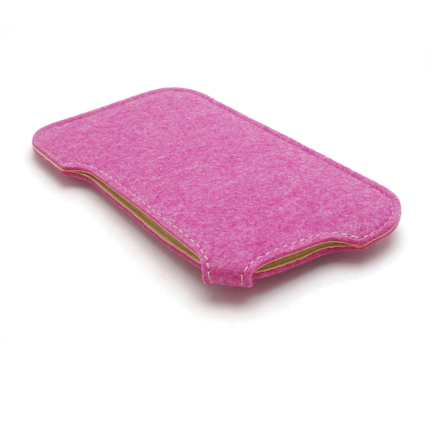 Photo5: buzzhouse design Handmade felt case for iPhone 6 Pink (Made in Japan)