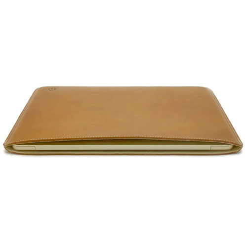 Photo4: buzzhouse design Handmade leather case for MacBook Pro14  Brown (Made in Japan)