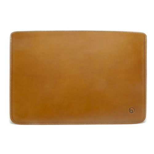 Photo2: buzzhouse design Handmade leather case for MacBook Pro14  Brown (Made in Japan)